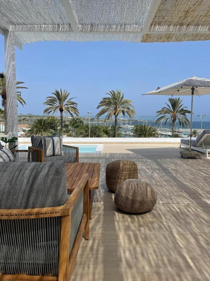 Pasitoblanco Porto Mare 45 Seaview Villa Private Heated Pool Pasito Blanco Exterior photo